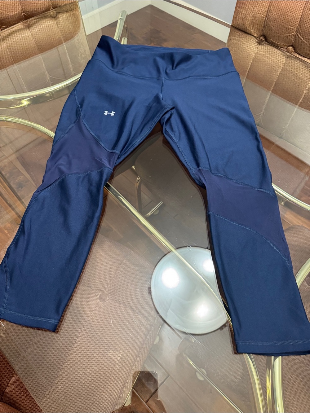 Under Armour Navy Capri Workout Leggings
